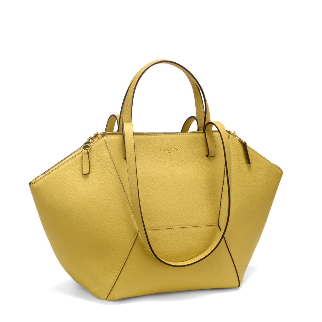 Borsa a mano in pelle grande Mascha