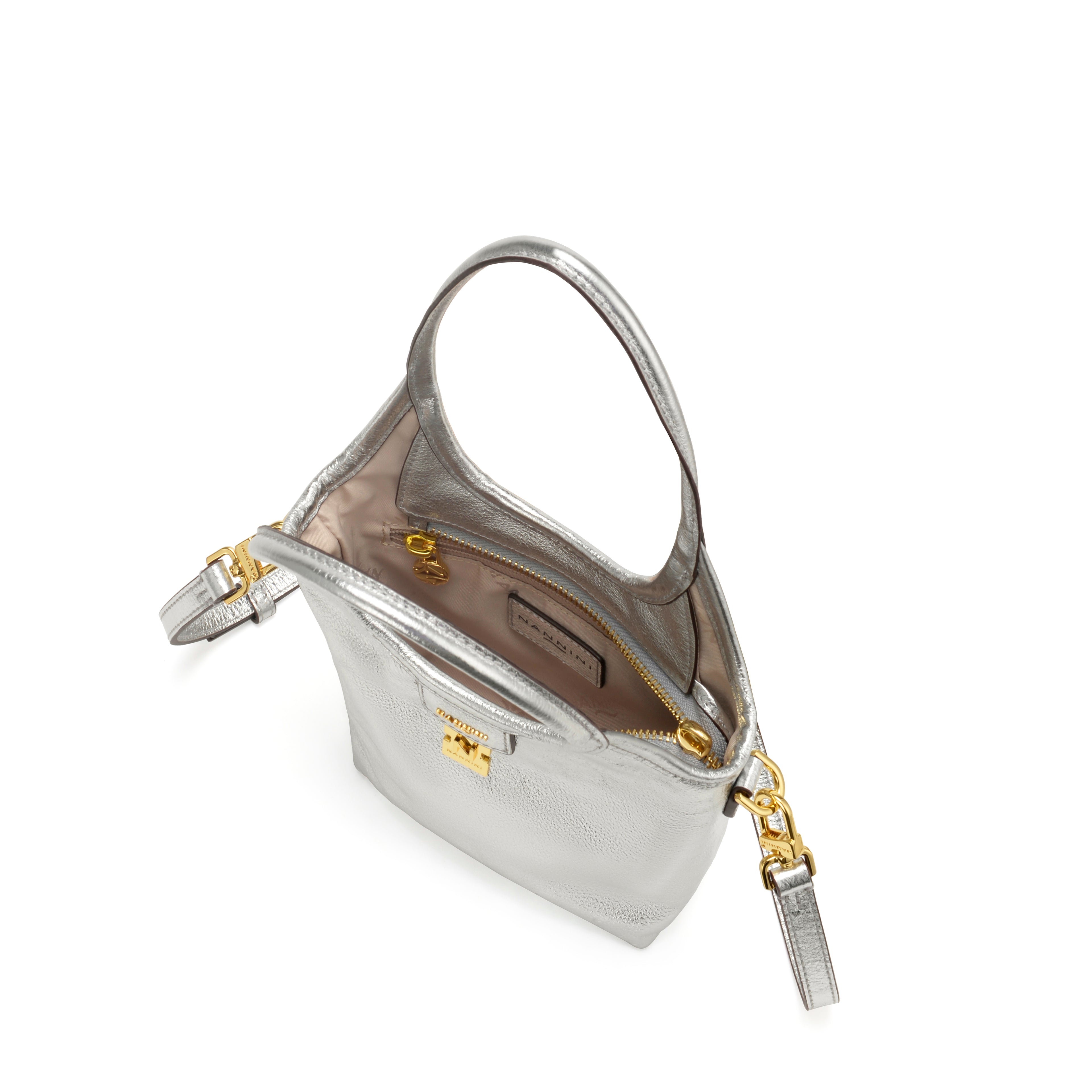 Borsa a mano in pelle Piera