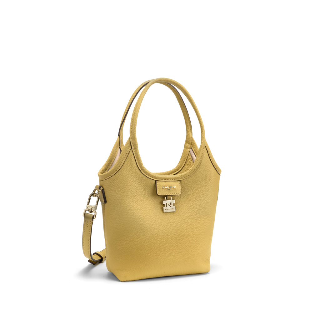 Borsa a mano in pelle Piera