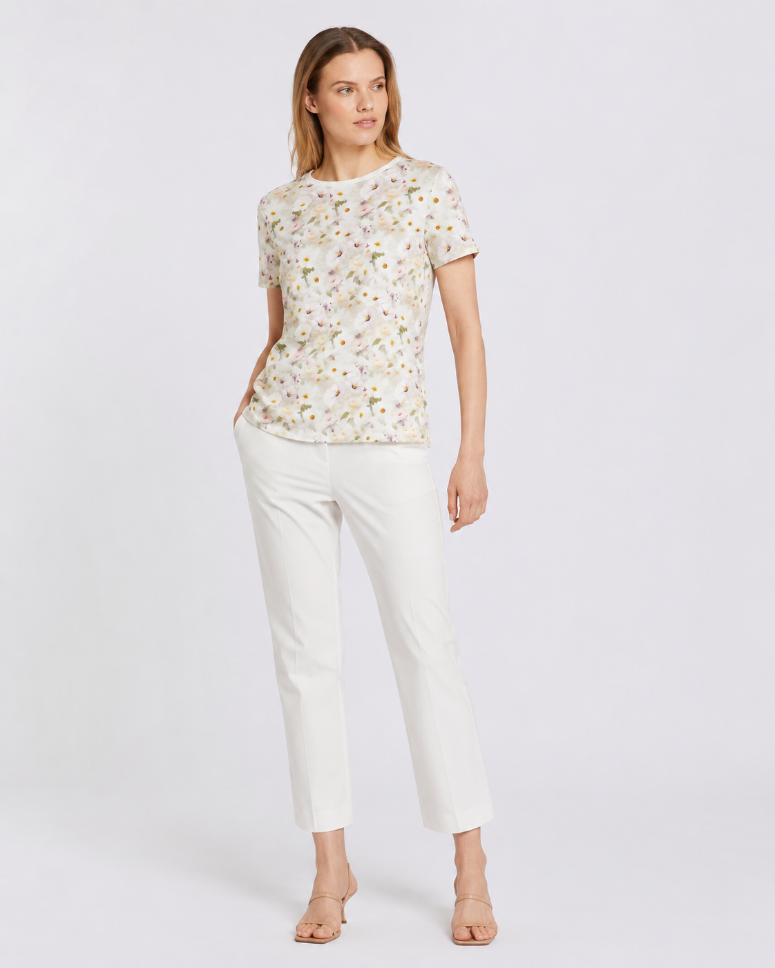 T-shirt in jersey di puro cotone Mllvista