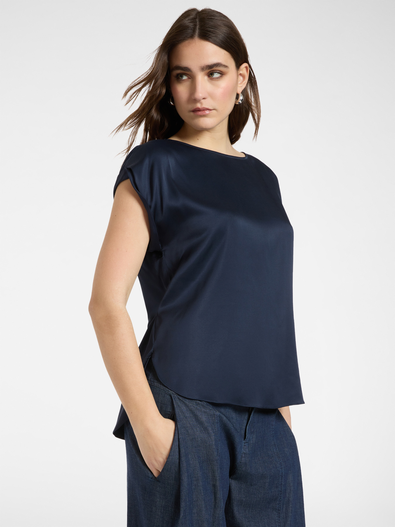 Blusa in raso