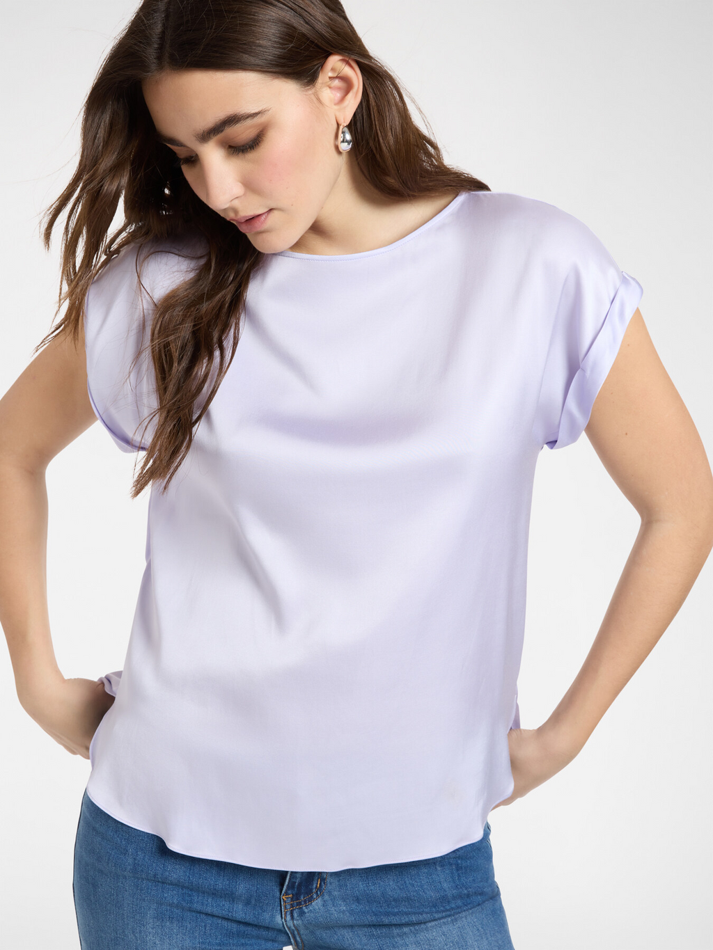 Blusa in raso