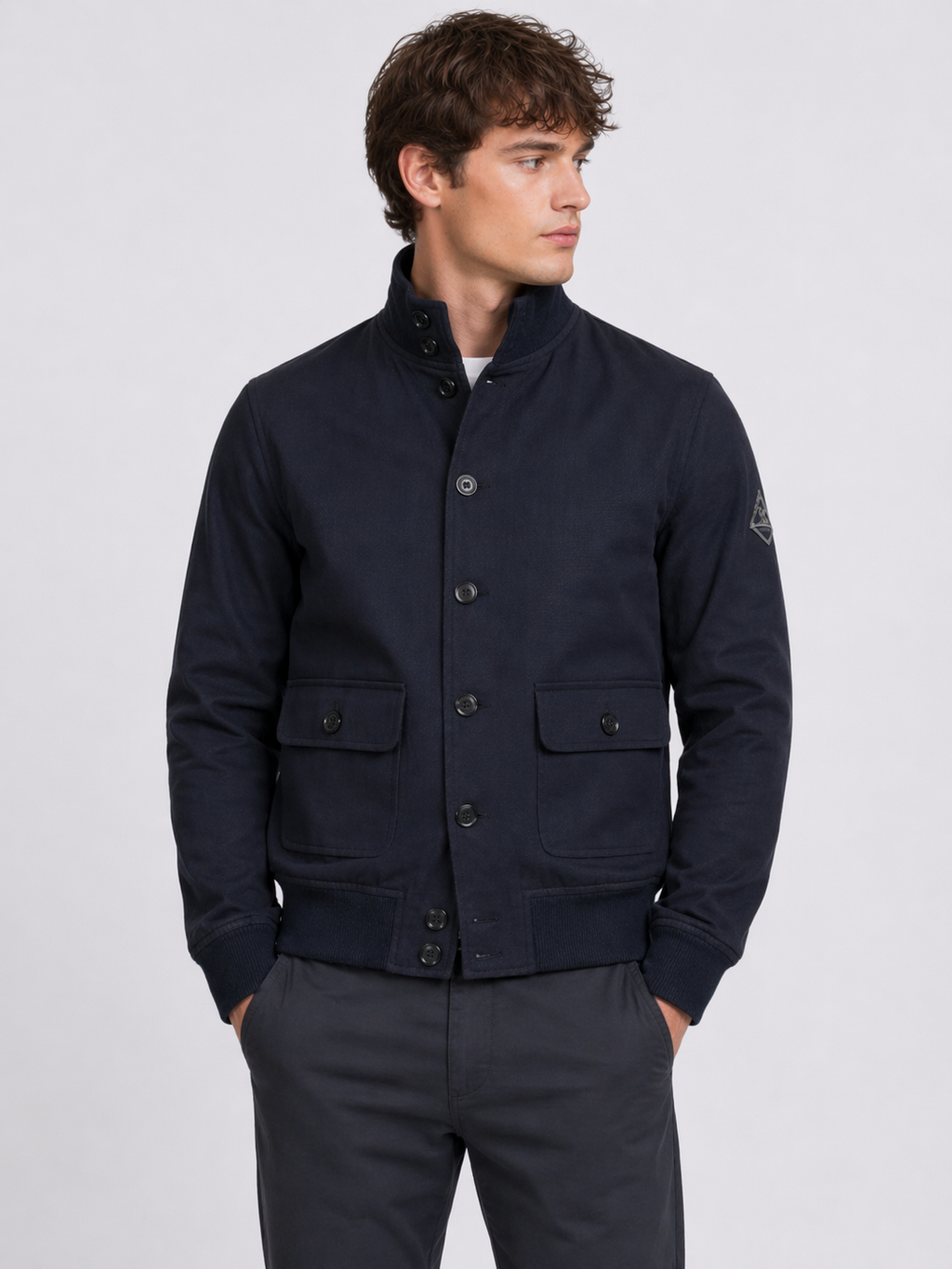 Bomber New Polo in cotone