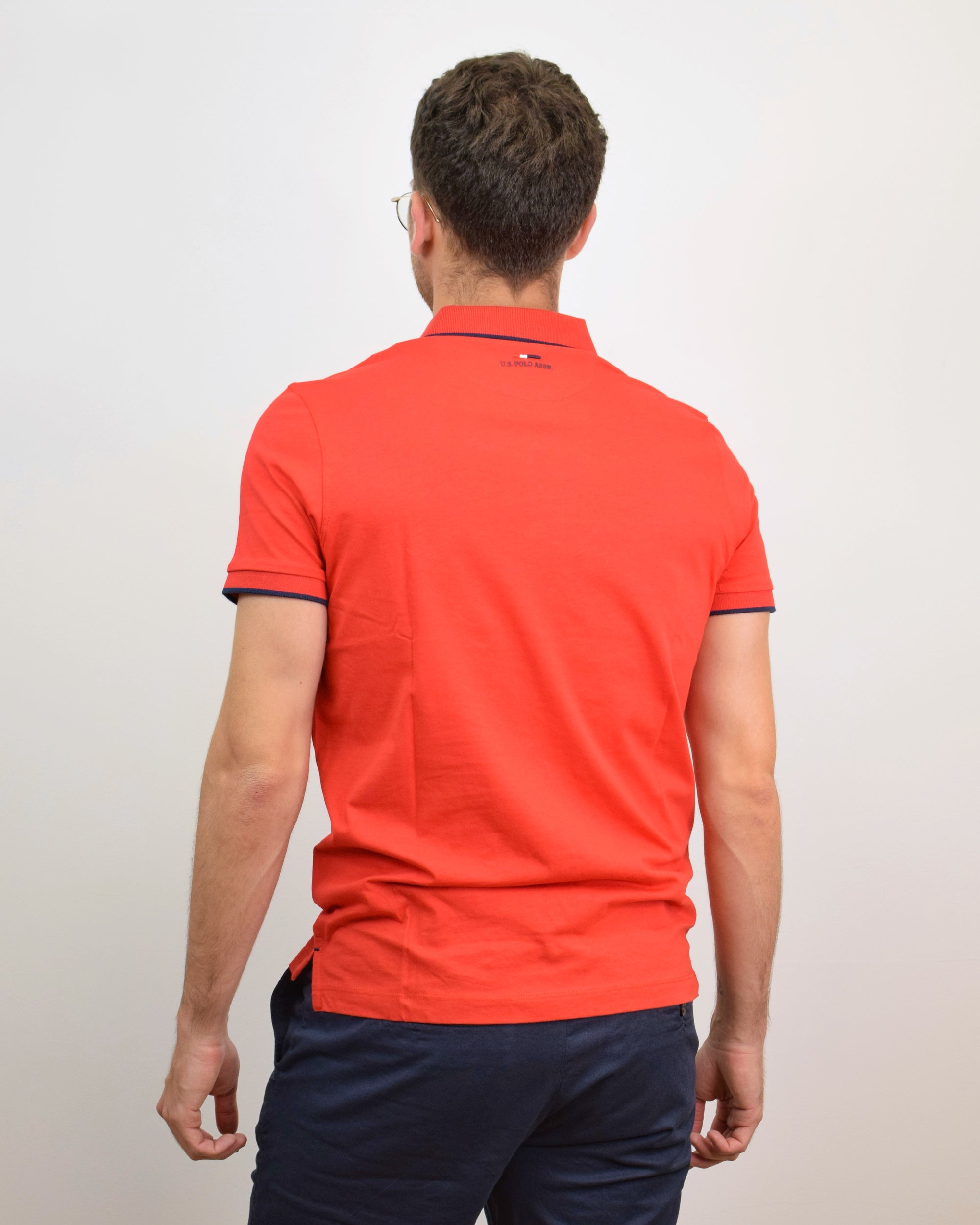 Polo in jersey