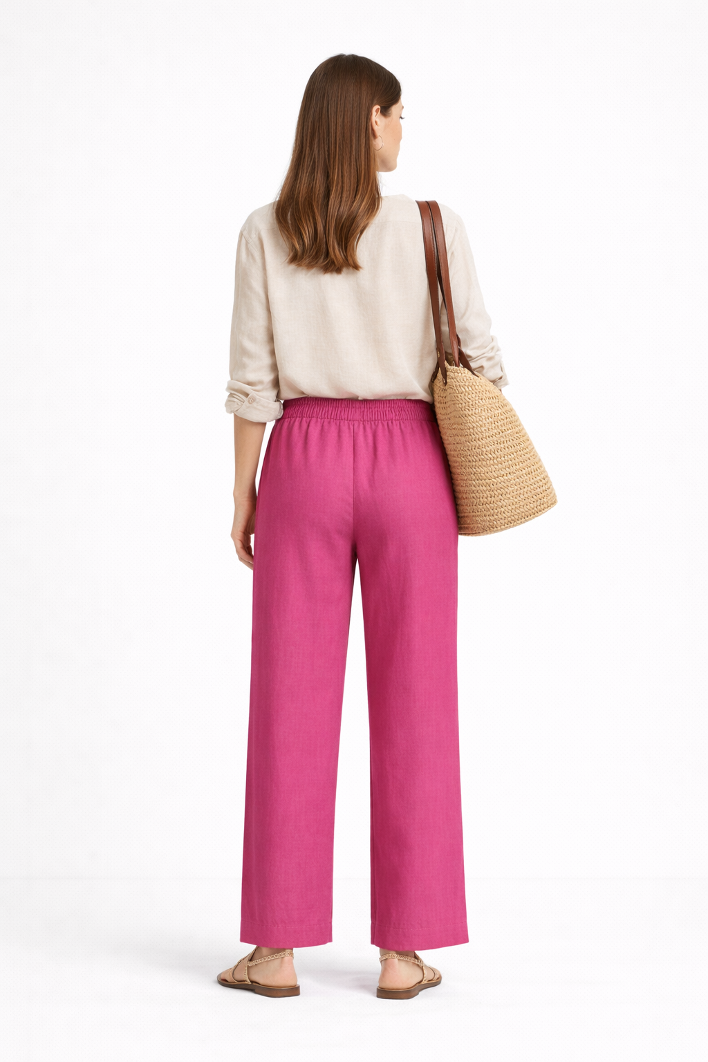 Pantalone in puro lino Mlsuomo