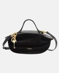 Borsa a mano grande in suede e pelle Camilla-S