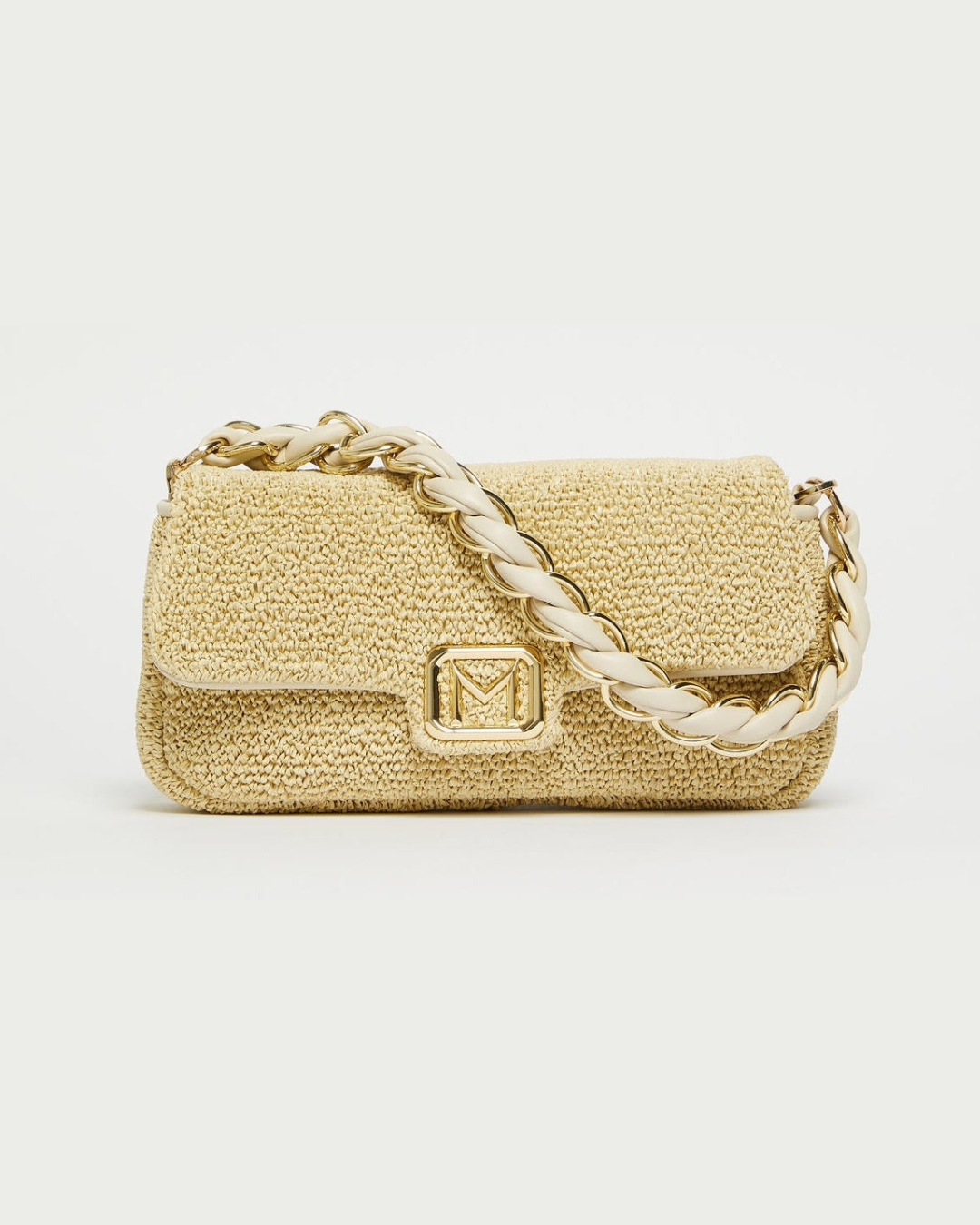 Borsa Le Muse small effetto rafia Mlaemily1