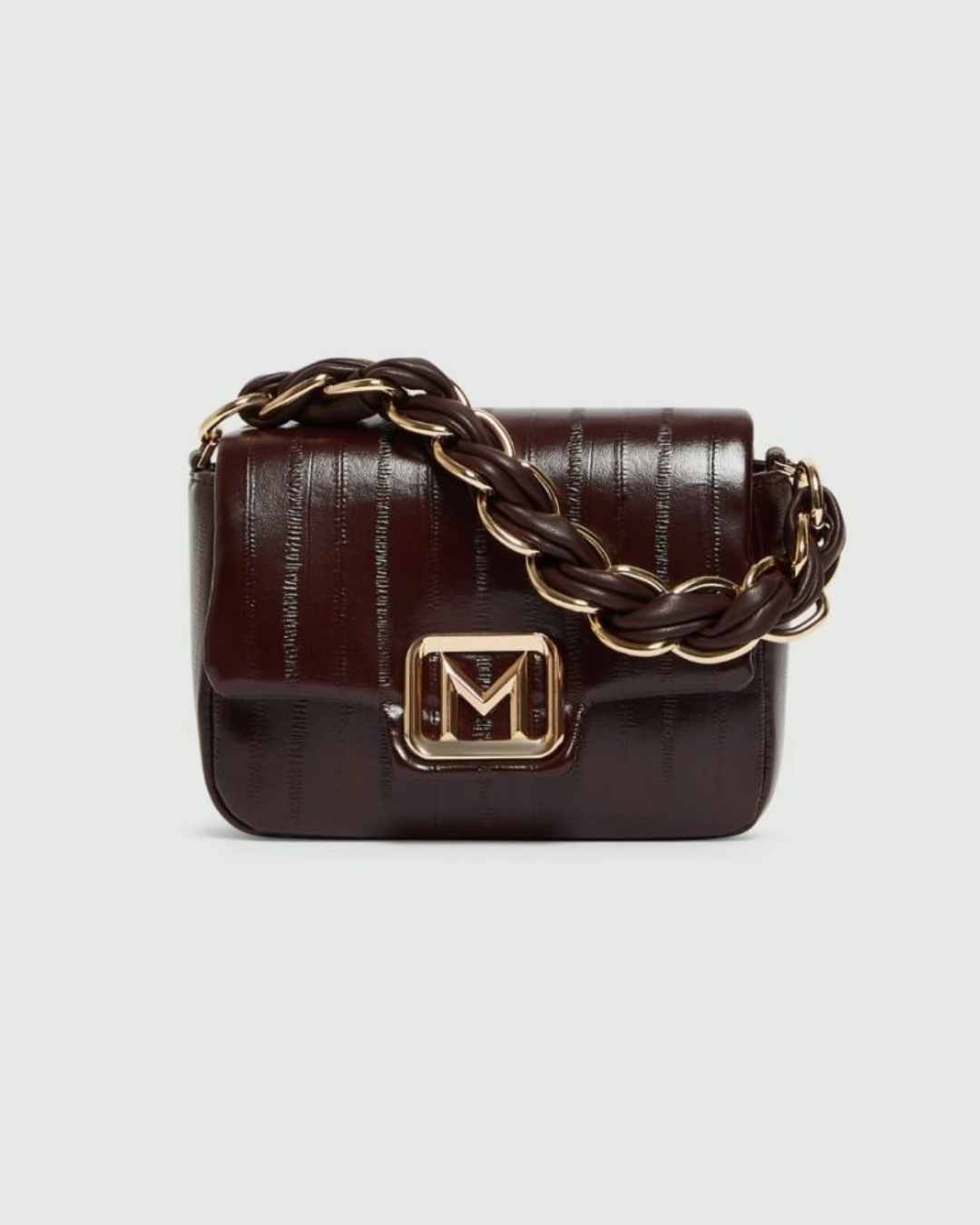 Borsa Le Muse small stampa rettile Mlalontra2