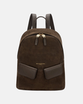 Zaino in suede e pelle Anna