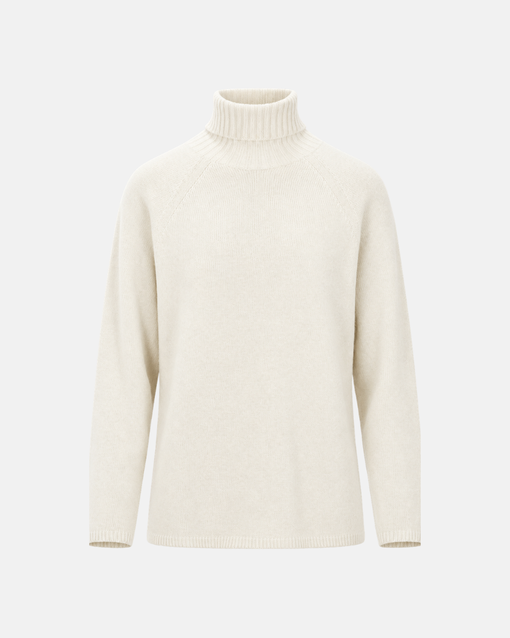Maglioncino collo alto misto cashmere
