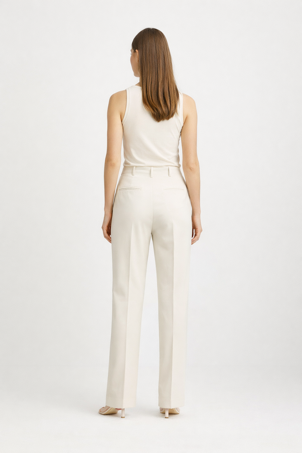 Pantalone in tela bielastica di misto viscosa Mllpagina