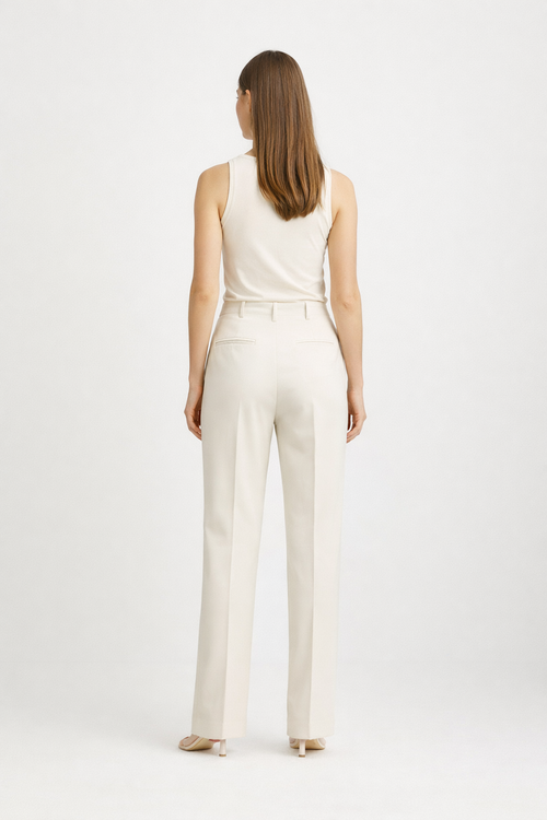 Pantalone in tela bielastica di misto viscosa Mllpagina