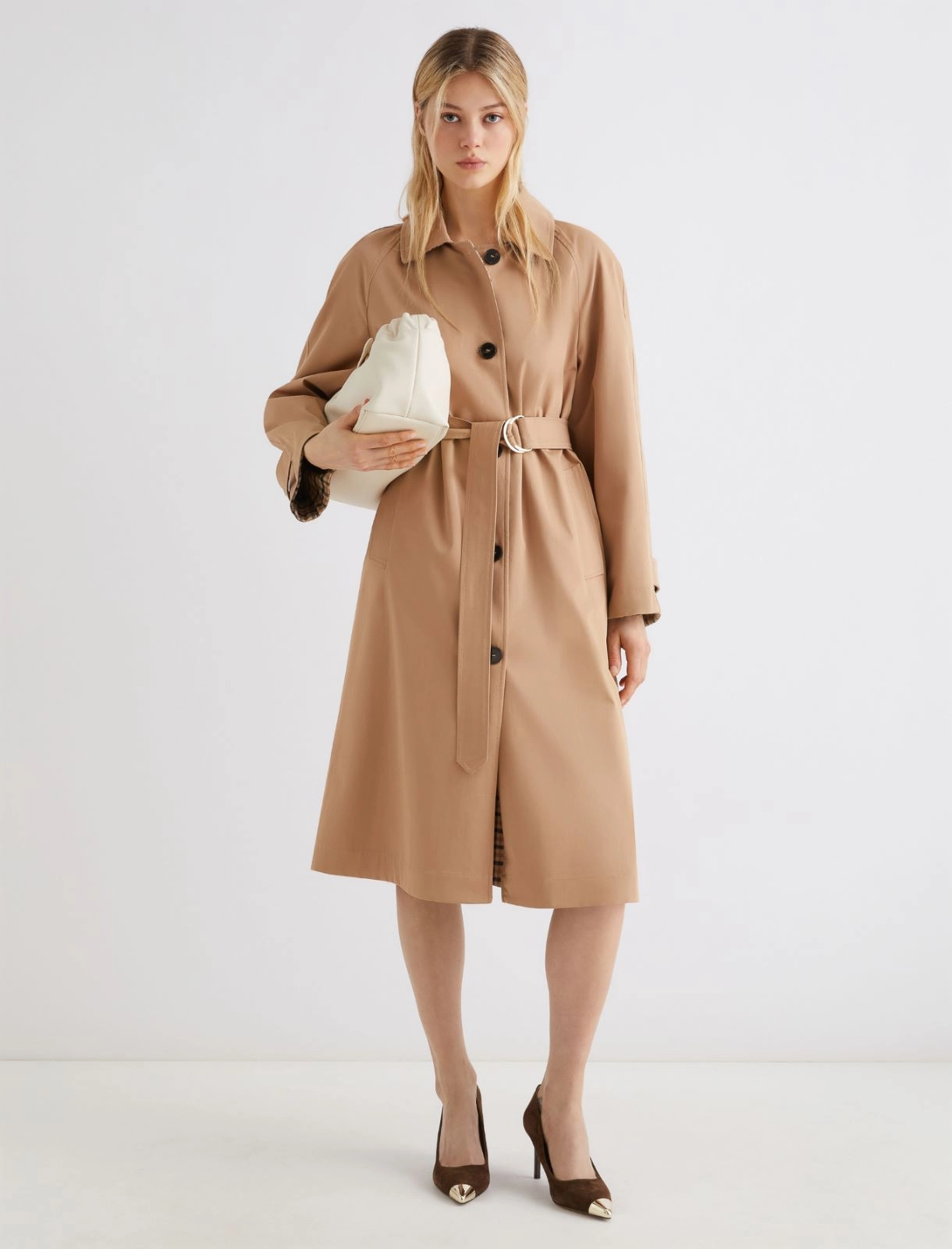 Trench in gabardina stretch Ragusa