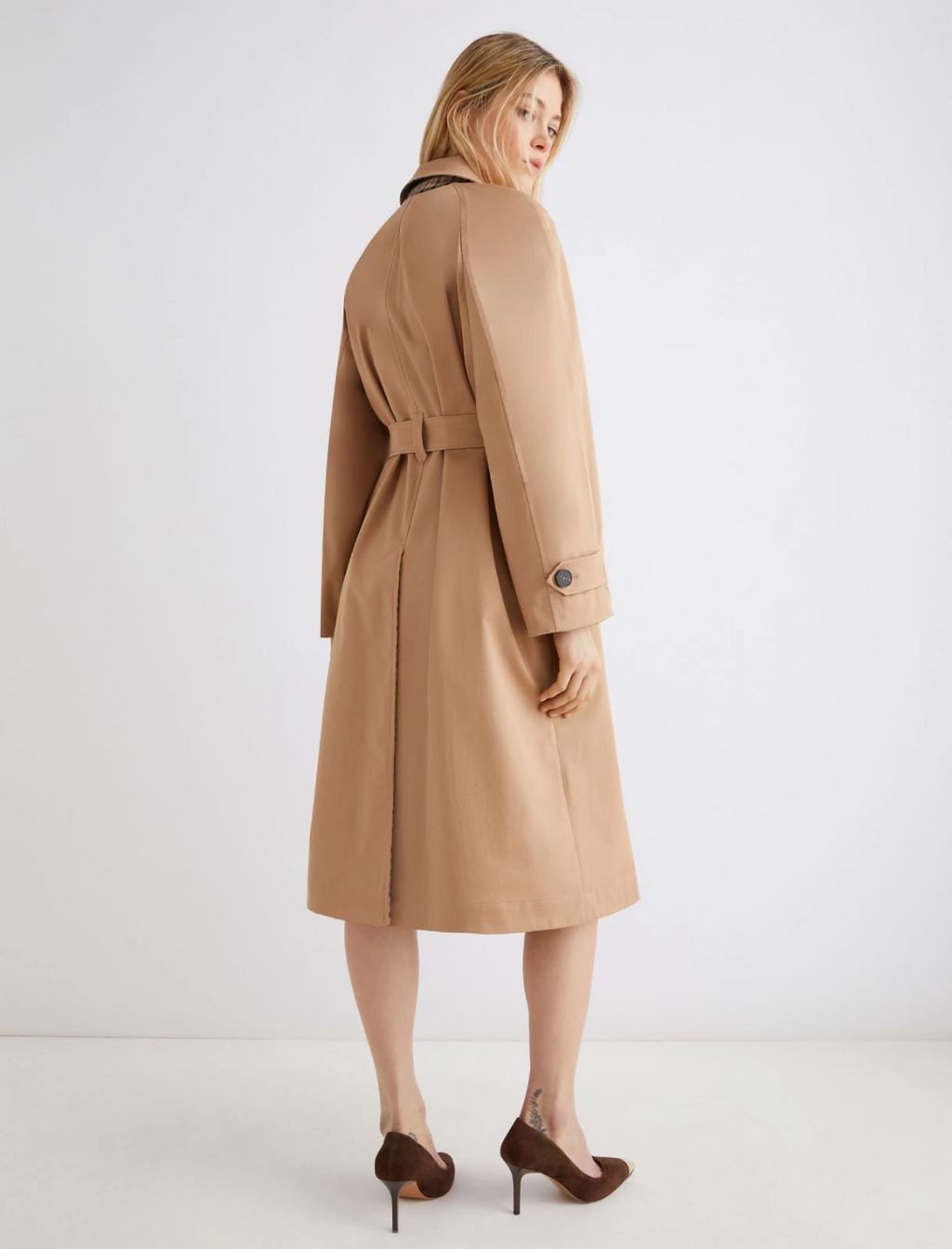 Trench in gabardina stretch Ragusa