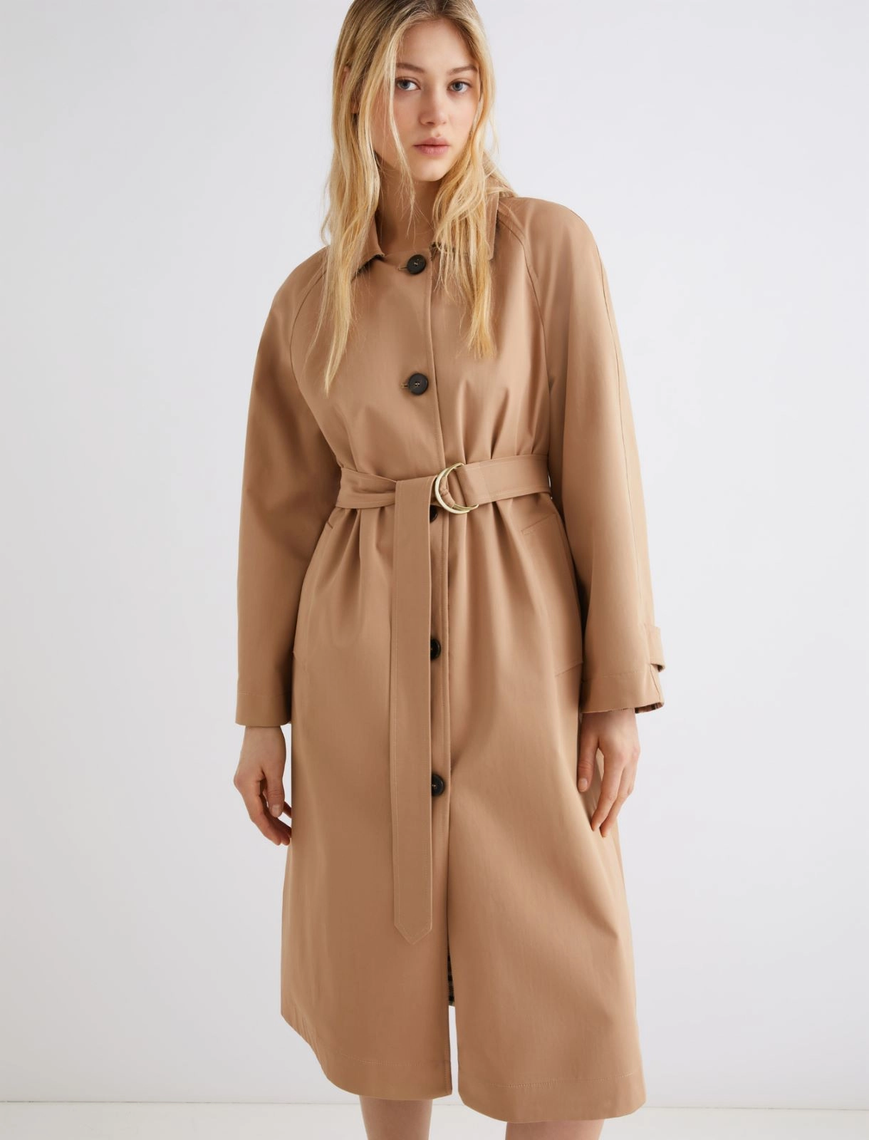Trench in gabardina stretch Ragusa