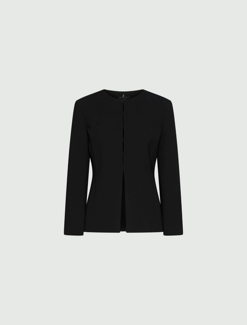 Giacca girocollo in envers satin Mltpevera