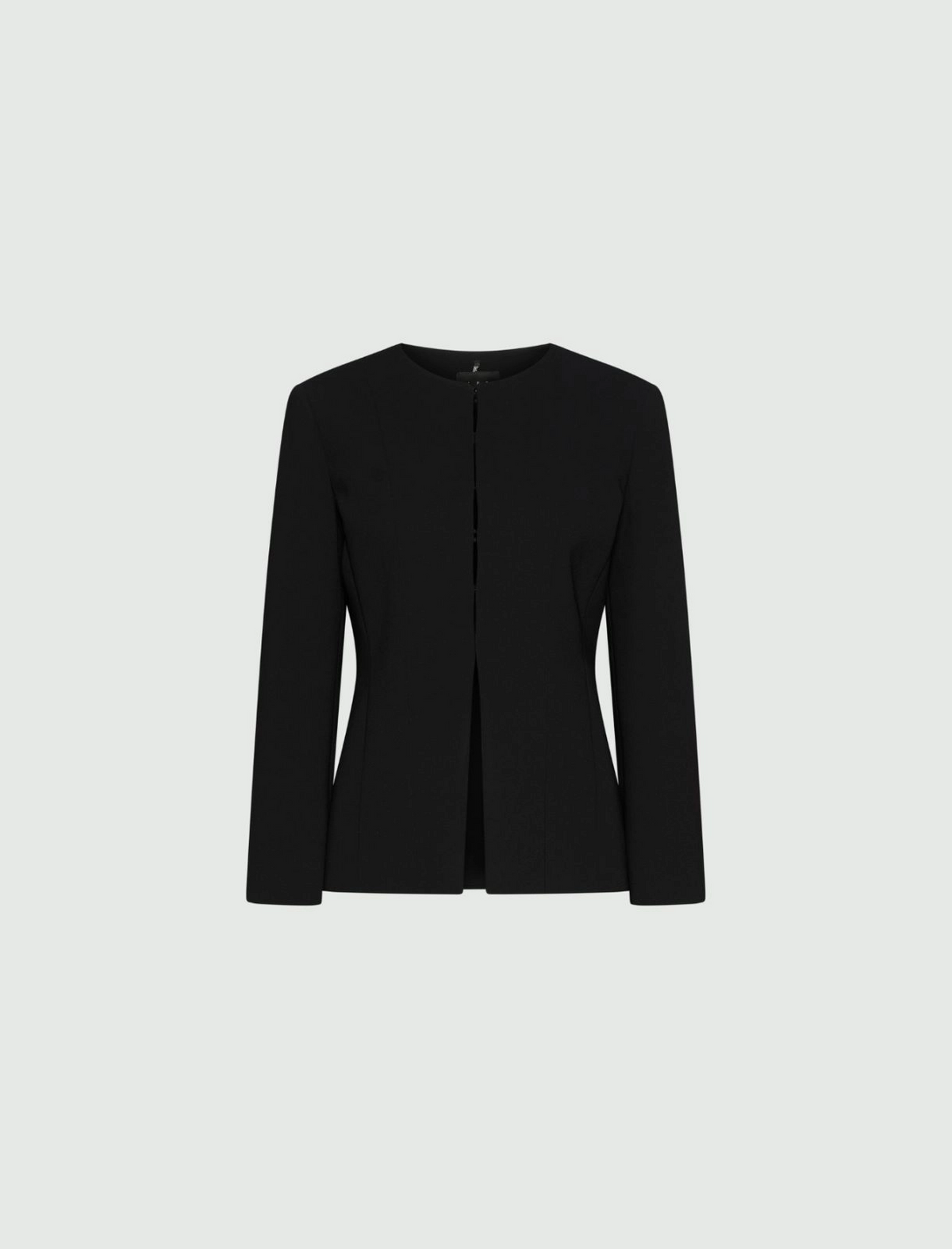 Giacca girocollo in envers satin Mltpevera