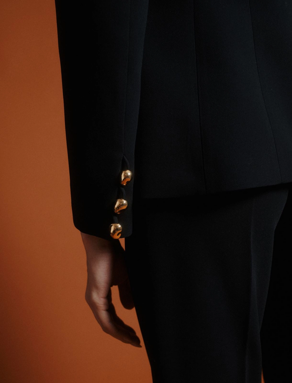 Giacca girocollo in envers satin Mltpevera