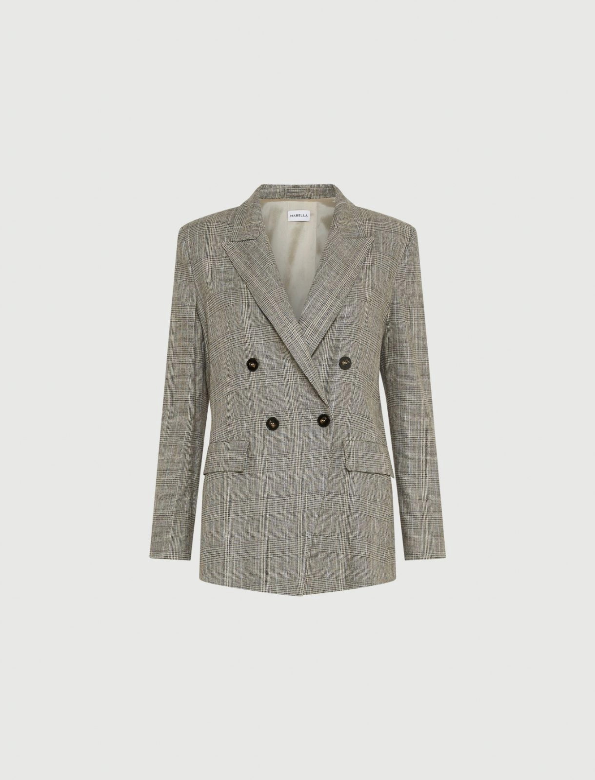 Blazer doppiopetto fluido Rob