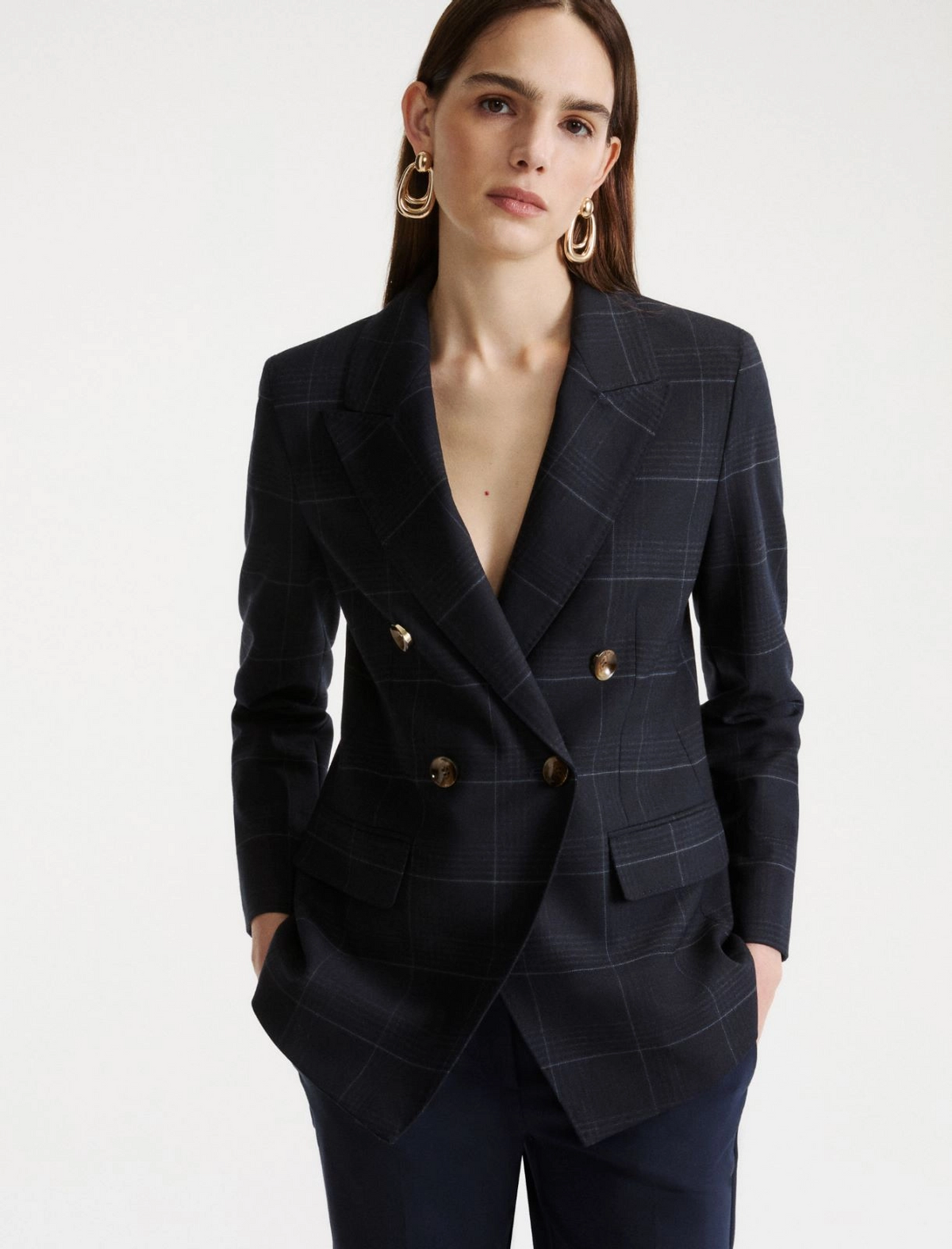 Blazer doppiopetto Mllefedra