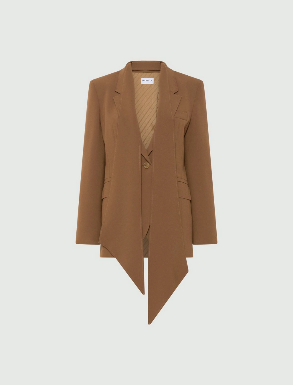 Giacca in envers satin Mllottone