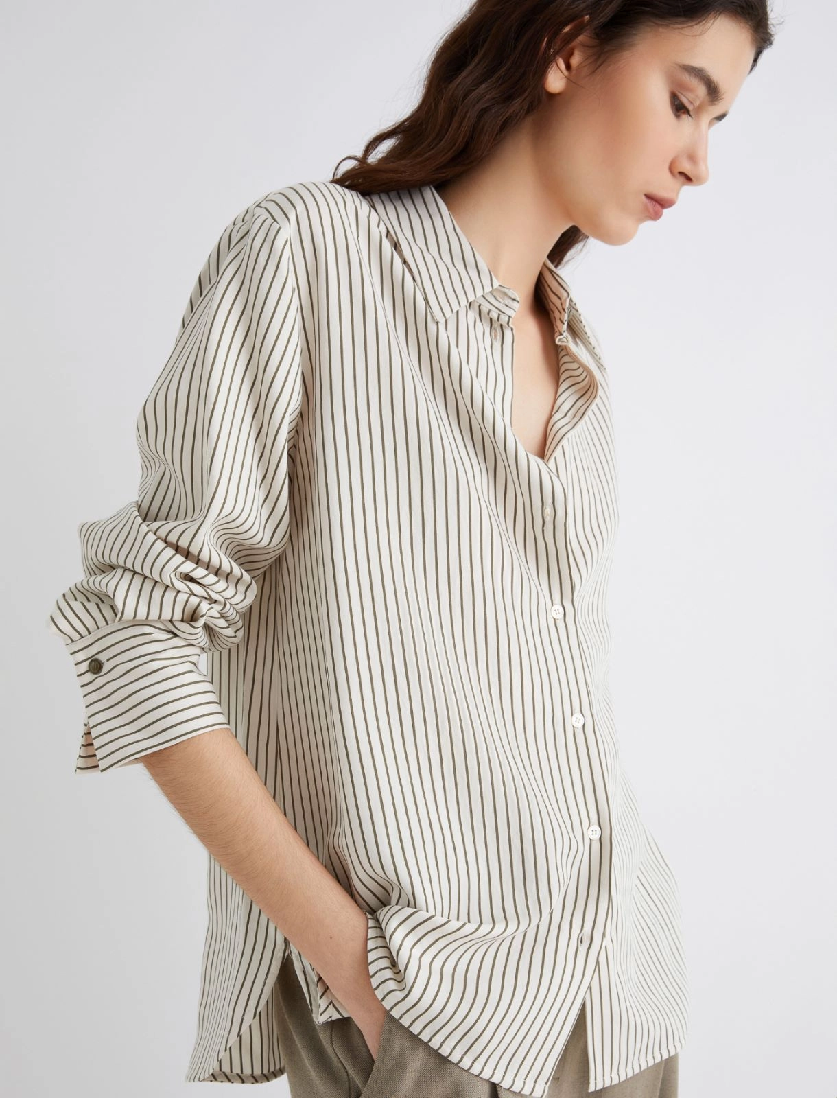 Camicia in twill lavato Reperto