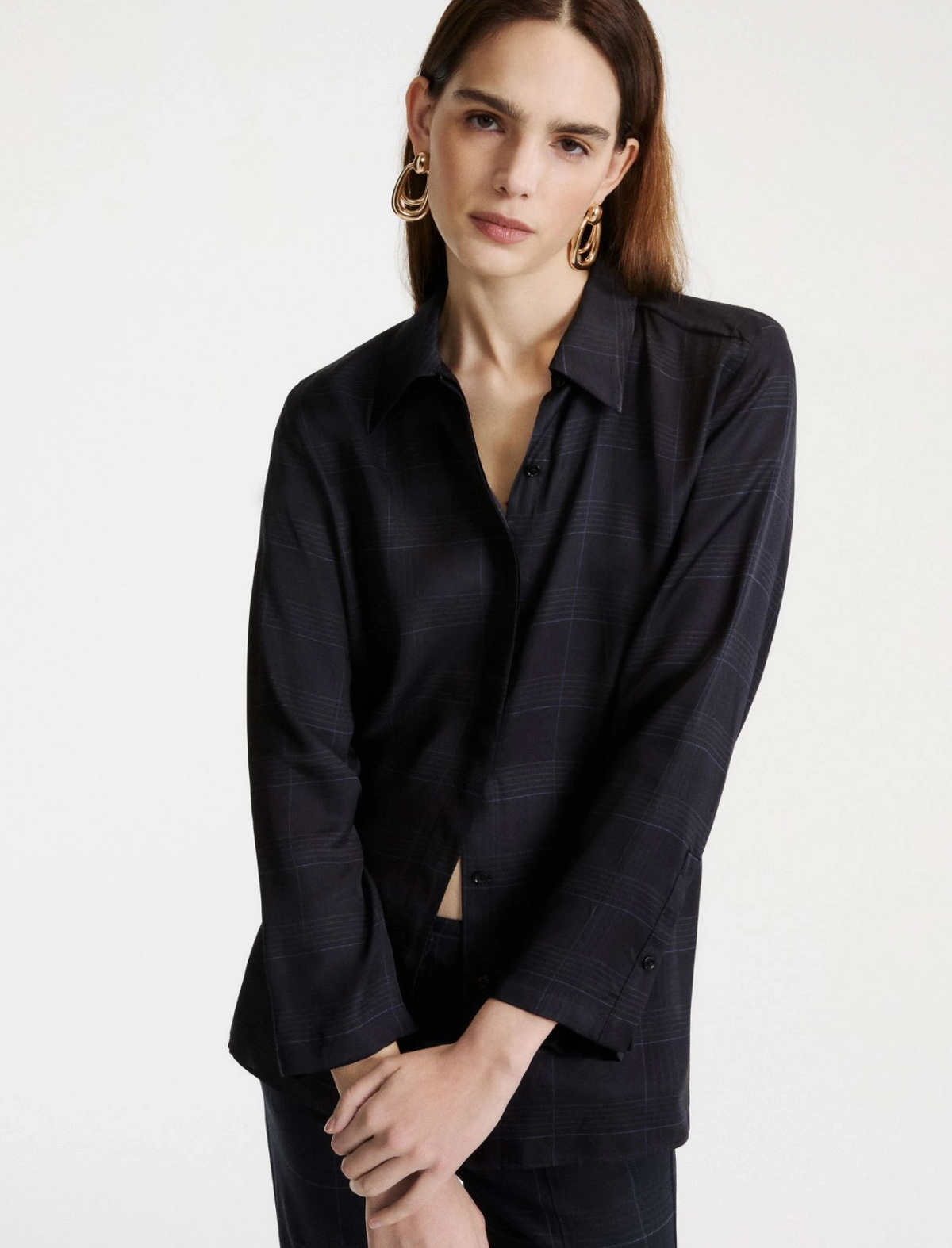 Camicia in twill stampato Mllballata
