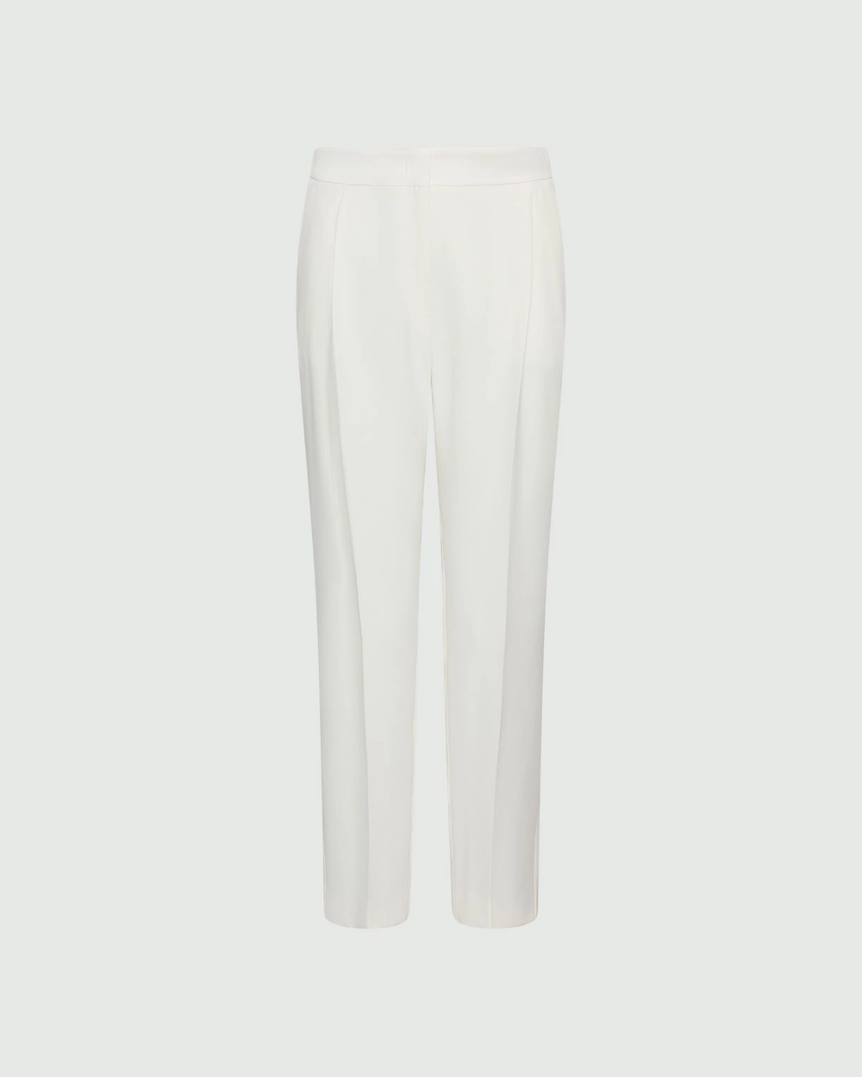 Pantaloni a sigaretta in crêpe Izabel