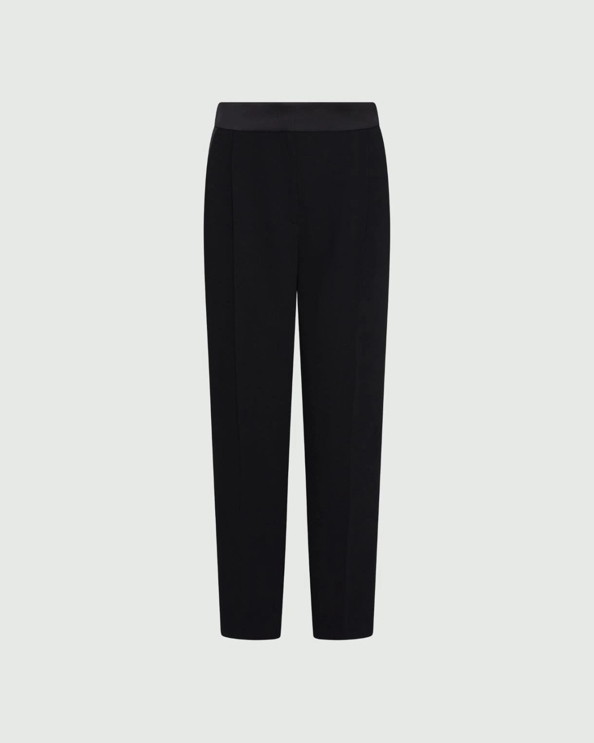 Pantaloni a sigaretta in crêpe Izabel