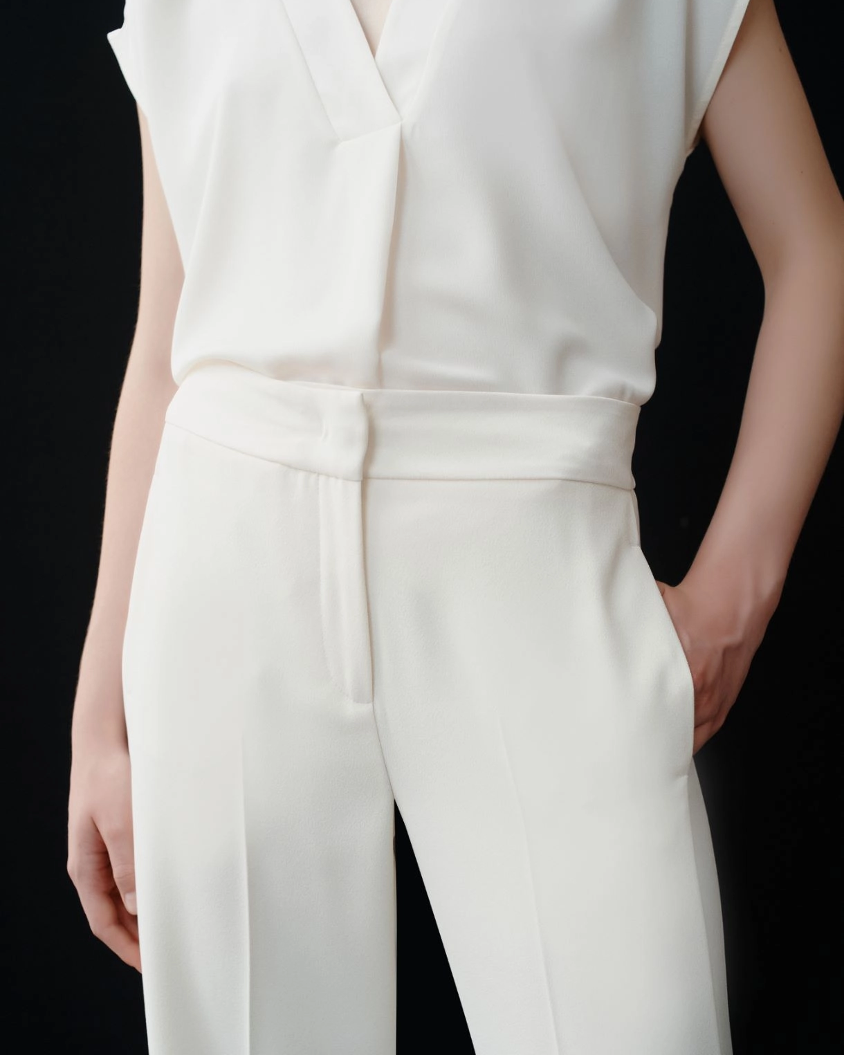 Pantaloni cropped Grace