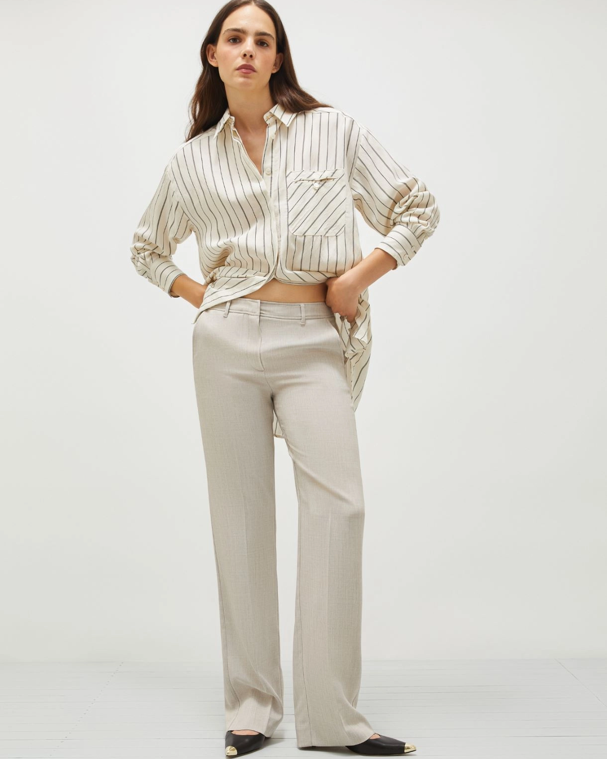 Pantalone dritto stretch Arabba
