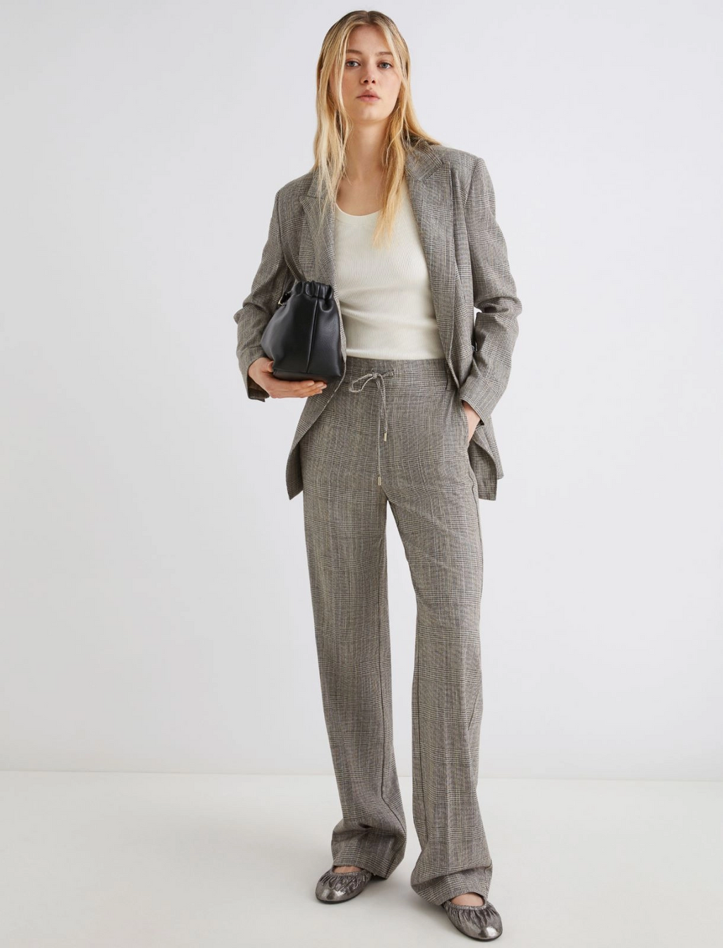 Pantalone in saglia fluida Elodia