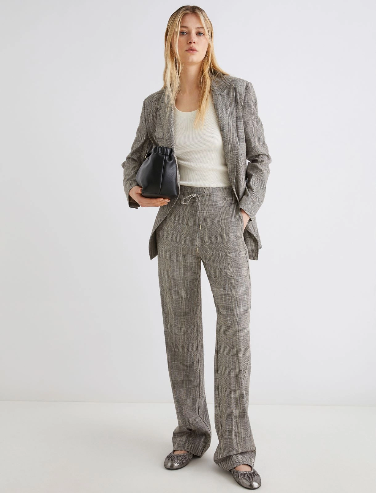 Pantalone in saglia fluida Elodia