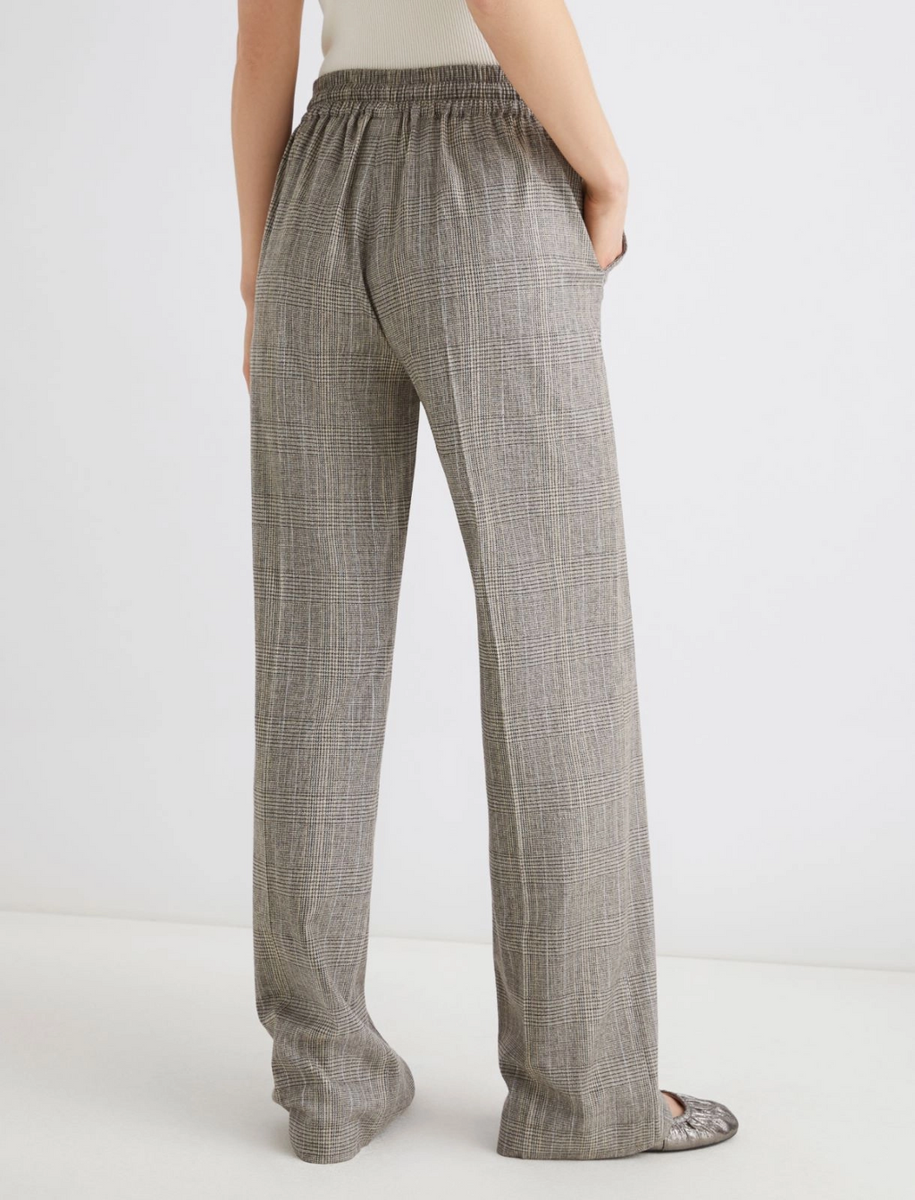Pantalone in saglia fluida Elodia