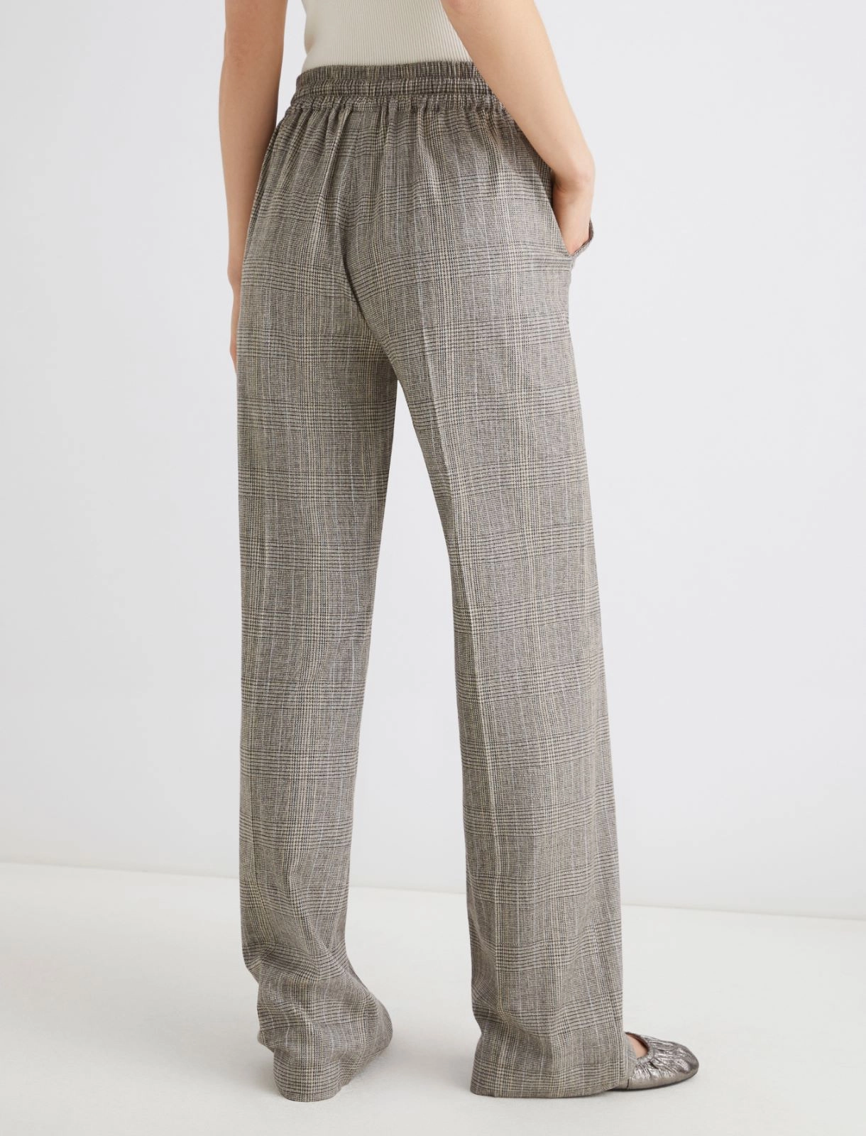 Pantalone in saglia fluida Elodia