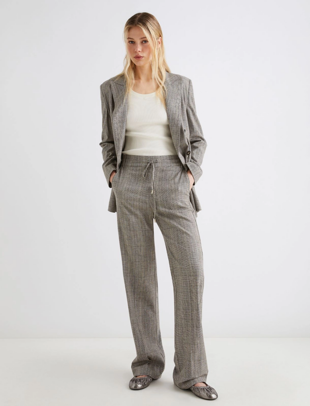 Pantalone in saglia fluida Elodia