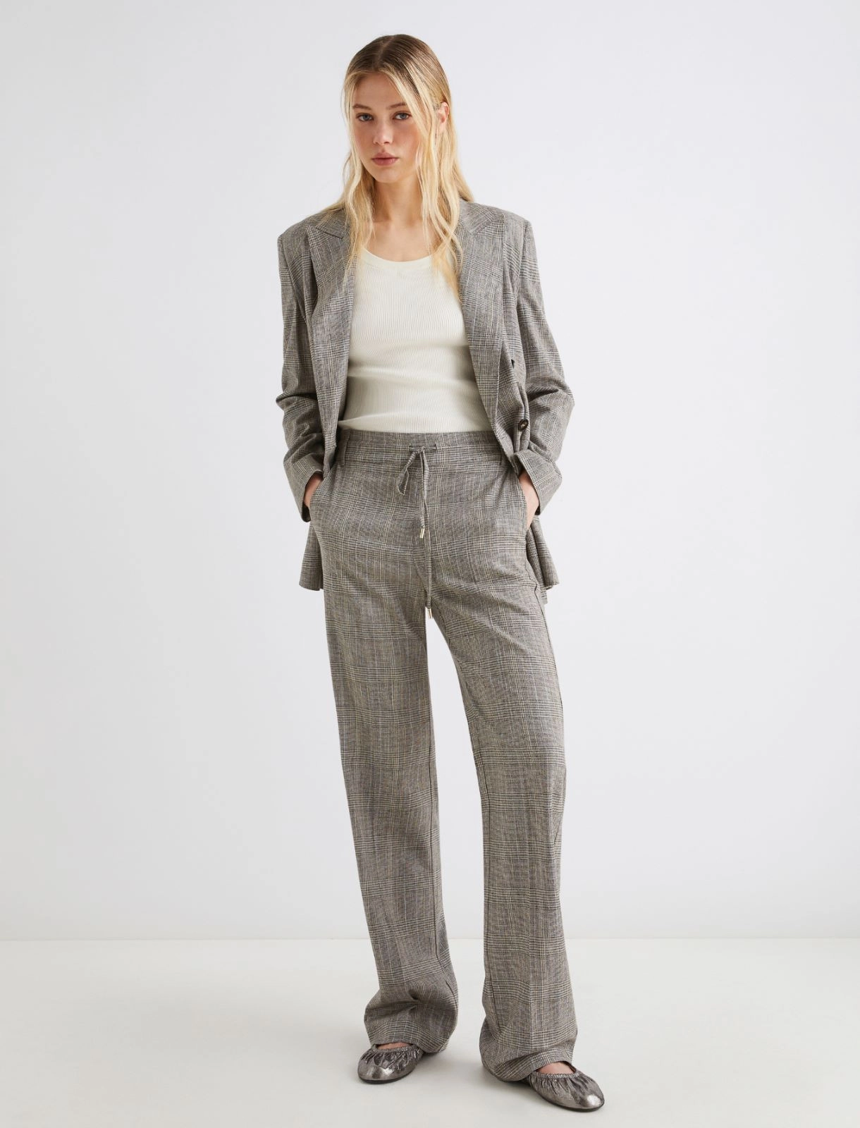 Pantalone in saglia fluida Elodia