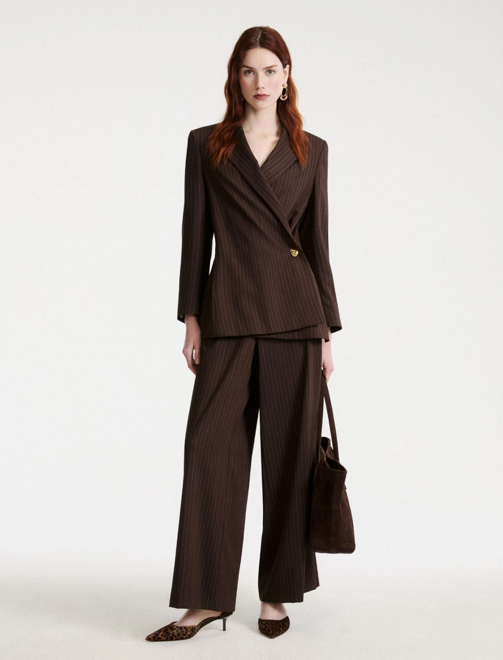 Pantalone fluido in saglia effetto resca Mllmaggio