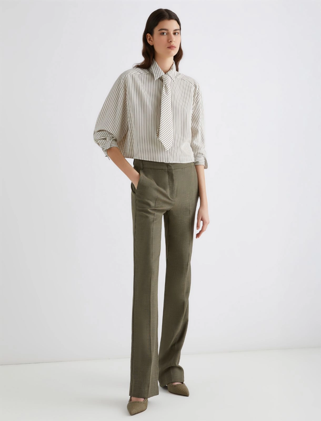 Pantalone in saglia fluida Edison