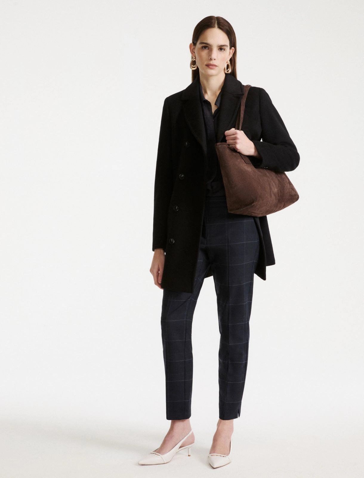 Pantalone stretch con spacchetti Mllesordio