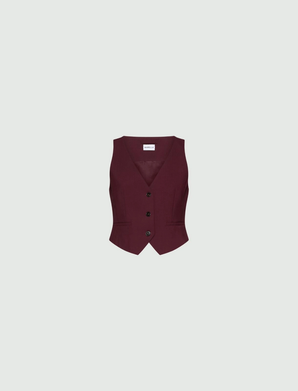 Gilet in lana stretch Mllbosso