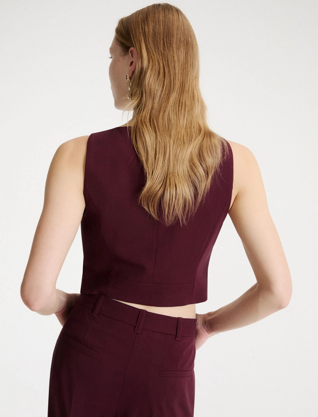 Gilet in lana stretch Mllbosso