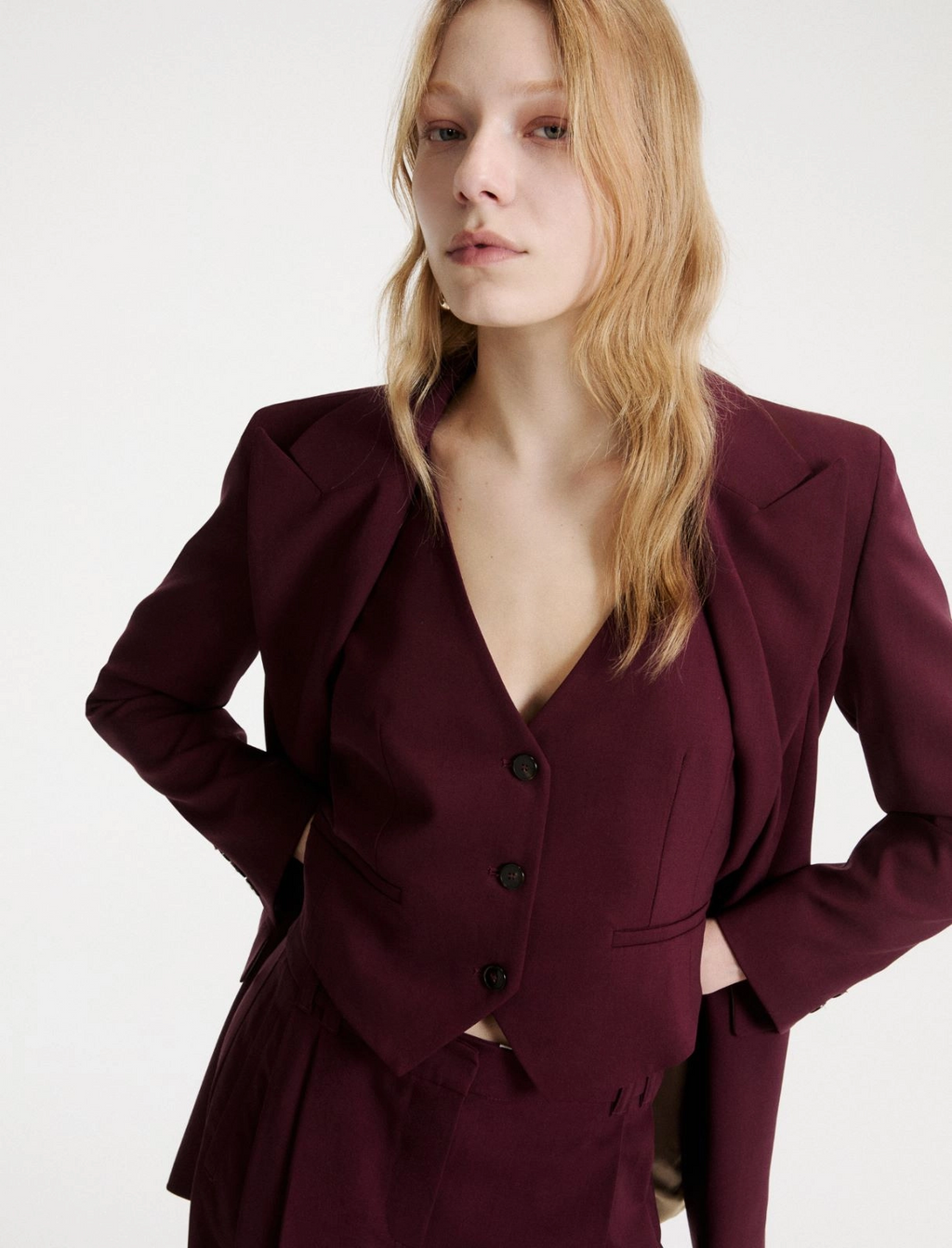Gilet in lana stretch Mllbosso