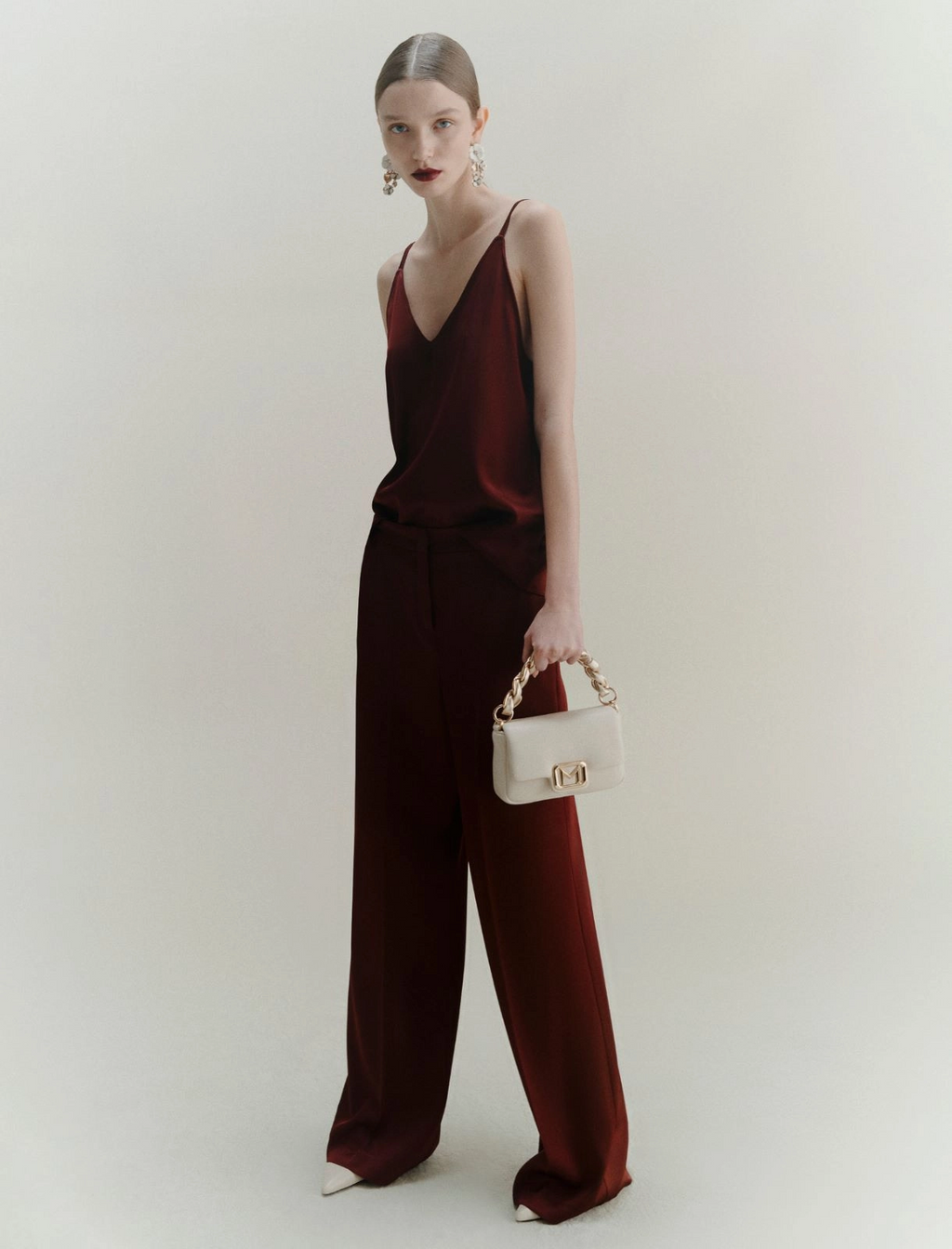 Top sottoveste in satin Carso