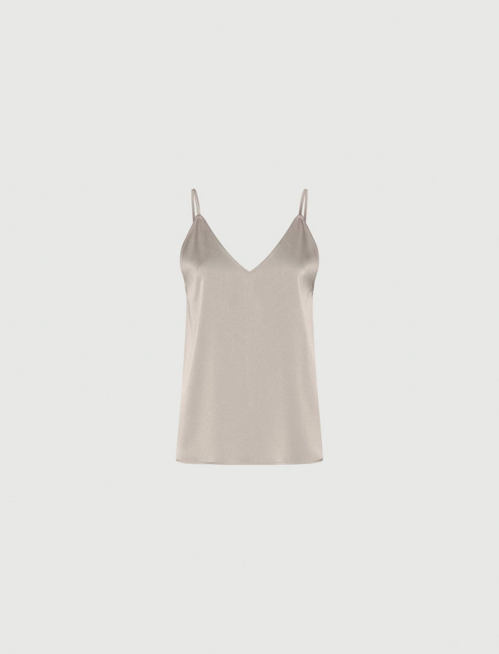 Top sottoveste in satin Carso