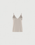 Top sottoveste in satin Carso