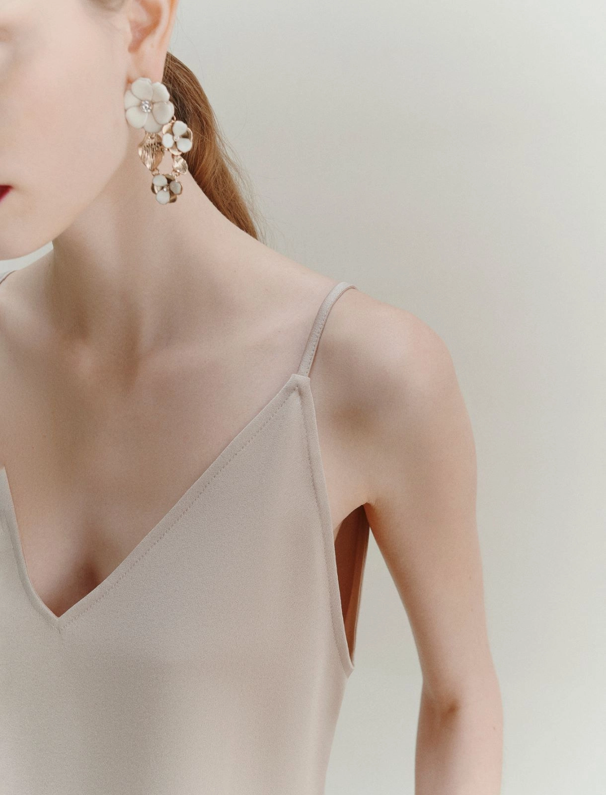 Top sottoveste in satin Carso