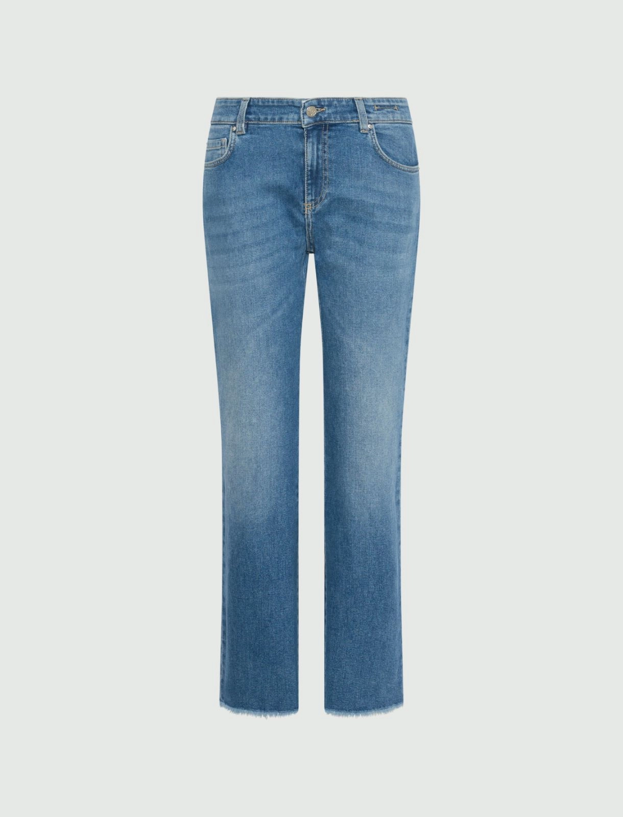 Jeans flare in denim stretch Mlsfcrop