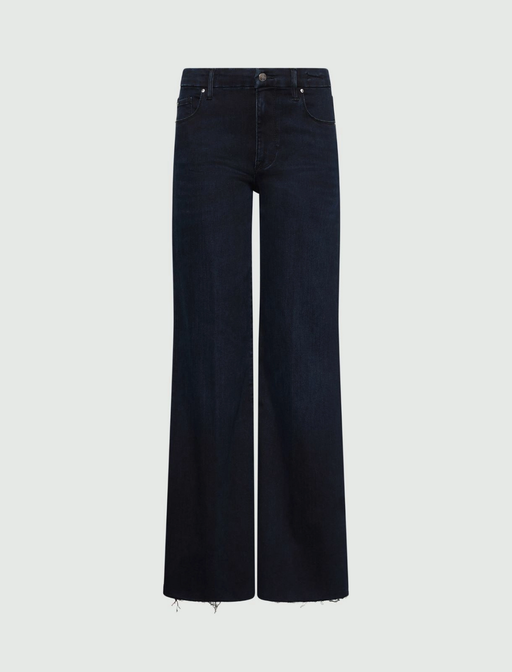 Jeans wide leg cropped in denim stretch Mlswlcrop
