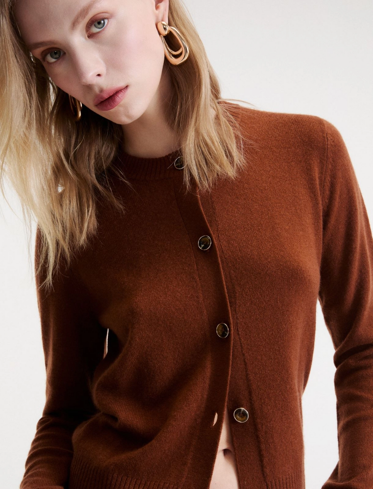 Cardigan in puro cashmere Mllcicogna